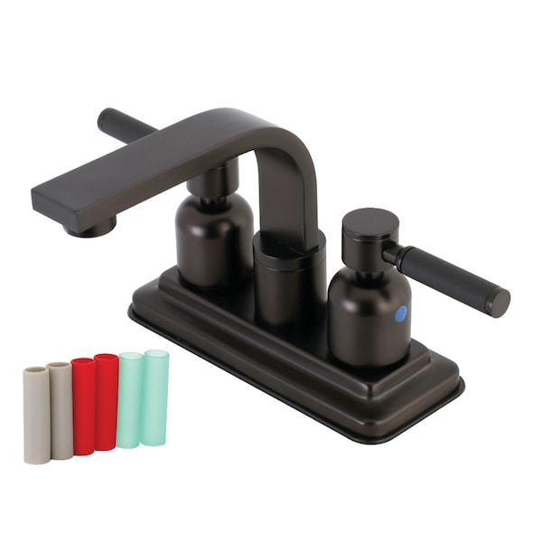KB8465DKL Kaiser 4" Centerset Bathroom Faucet, Oil Rubbed Bronze